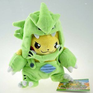PikaChu Full Tyranitar Outfit Pokémon Plushie